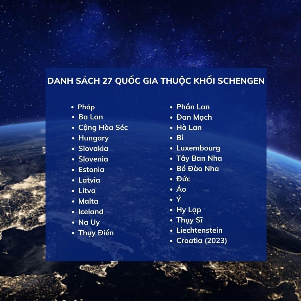Sở hữu visa Châu Âu, bạn có thể đi lại giữa 29 quốc gia thuộc khối Schengen trong thời gian còn hiệu lực