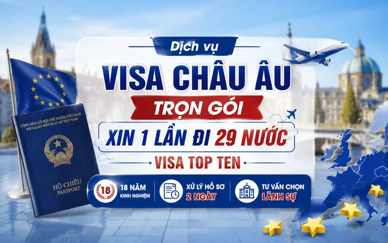 Visa Châu Âu (Schengen)