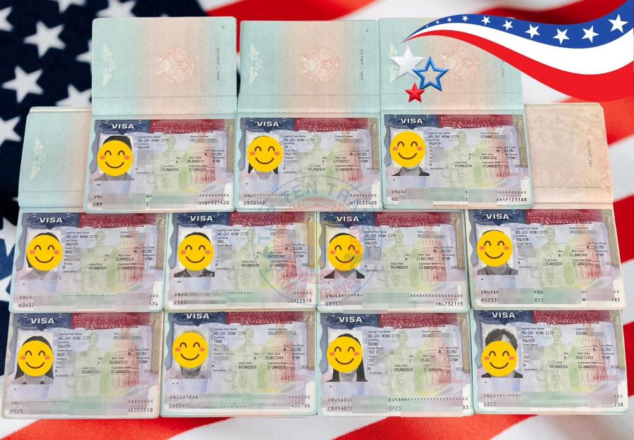 Tỷ lệ đậu visa Mỹ của Top Ten gần như là tuyệt đối