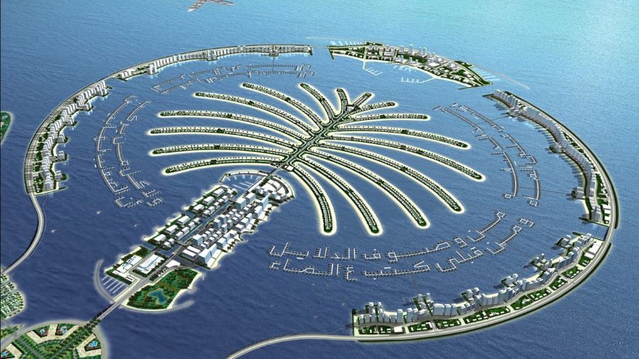 Du khách không thể bỏ qua đảo cọ khi du lịch Dubai