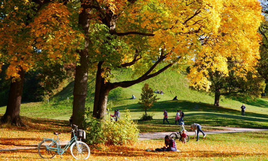 Mùa thu tại Munich có vẻ đẹp vô cùng lãng mạn