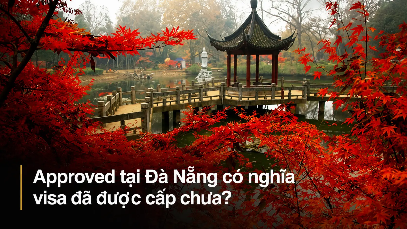 Approved tại Đà Nẵng có nghĩa visa đã được cấp chưa?