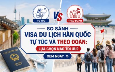 Visa du lịch Hàn Quốc tự túc hay theo đoàn