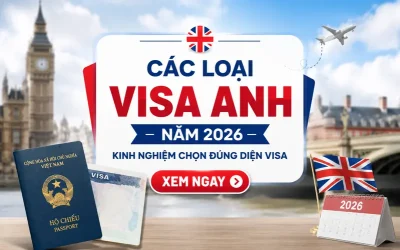 Các loại visa Anh
