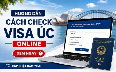 Cách check visa Úc