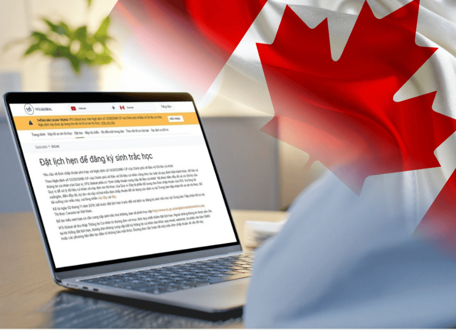 Cập nhật quy trình đặt lịch hẹn xin visa Canada mới nhất năm 2025