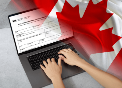 Điền tờ khai xin visa Canada