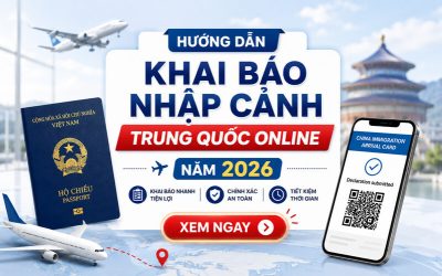 Hướng dẫn khai báo nhập cảnh online