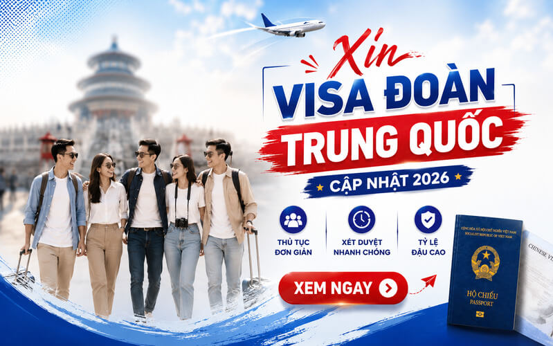 Visa đoàn Trung Quốc