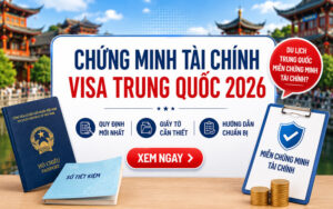 Chứng minh tài chính visa Trung Quốc