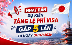 Nhật Bản tăng phí visa
