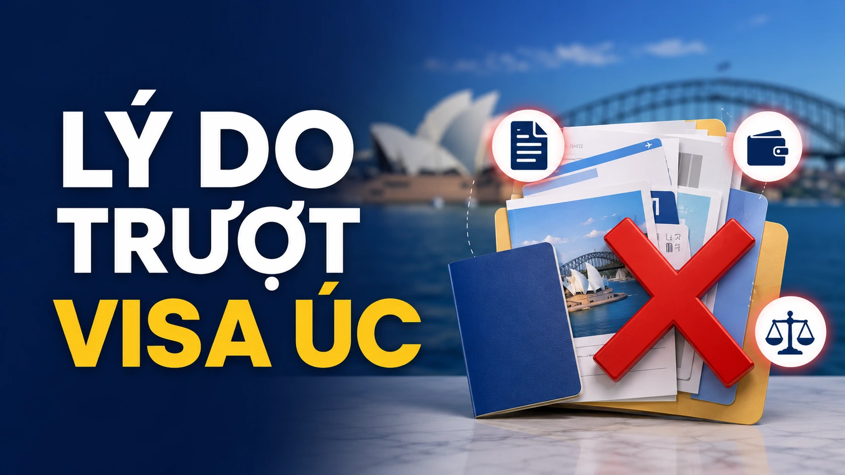 Lý do trượt visa úc
