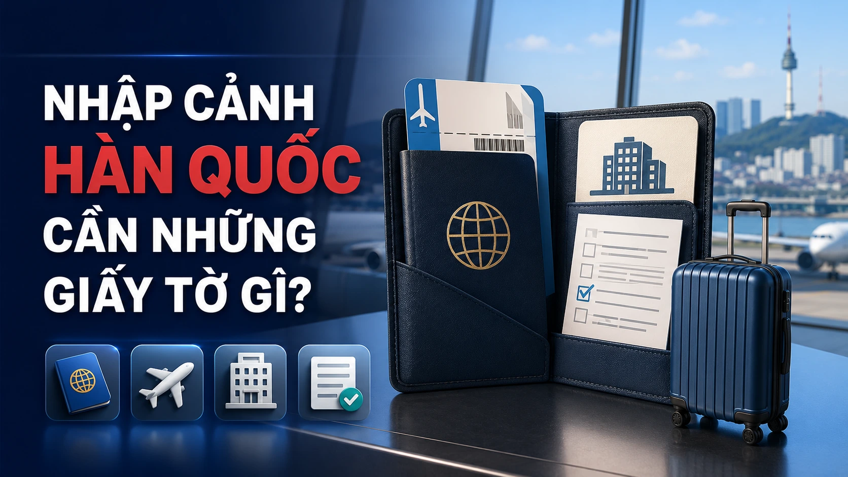 Nhập cảnh Hàn Quốc cần những giấy tờ gì