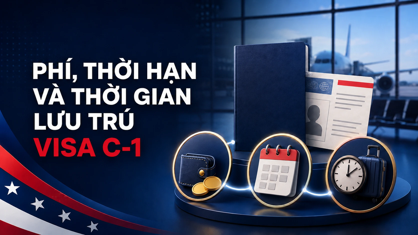 Phí xin visa C-1