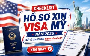Hồ sơ xin visa Mỹ