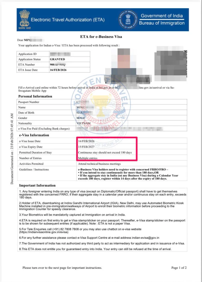 Nắm chắc các lưu ý khi xin visa Ấn Độ giúp tối ưu tỷ lệ đậu