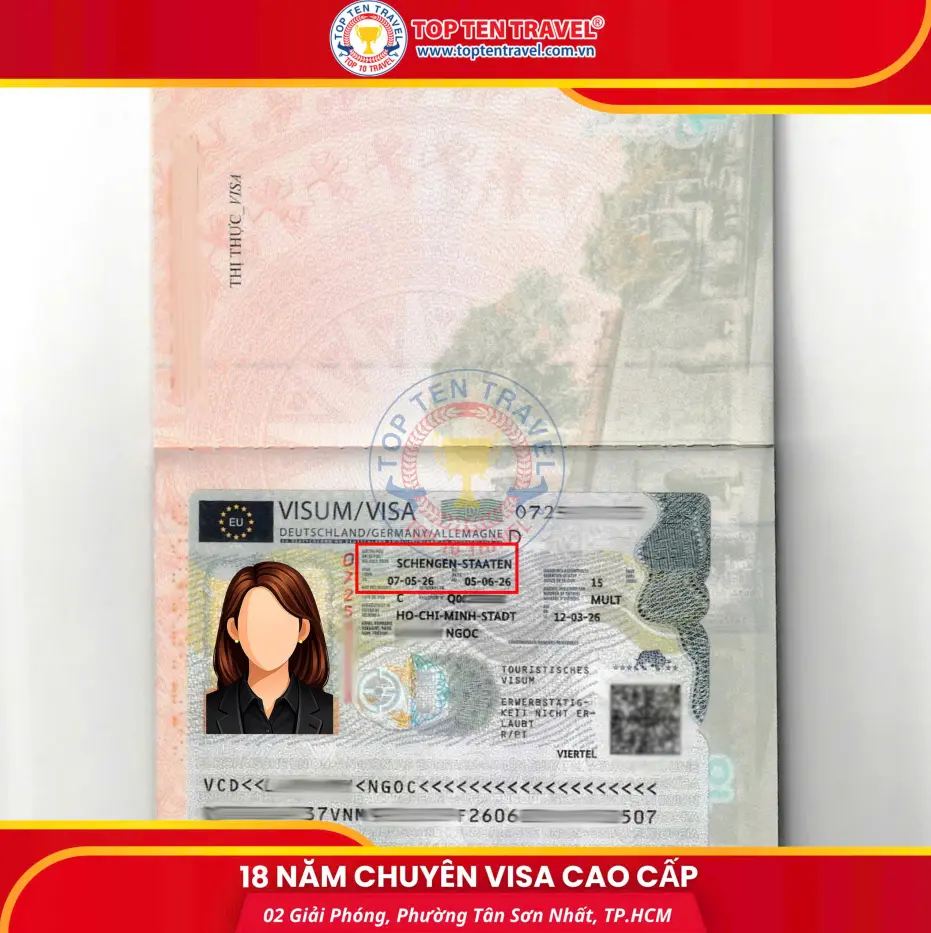 Visa Top Ten cung cấp dịch vụ visa Bồ Đào Nha trọn gói, uy tín tại TP. Hồ Chí Minh