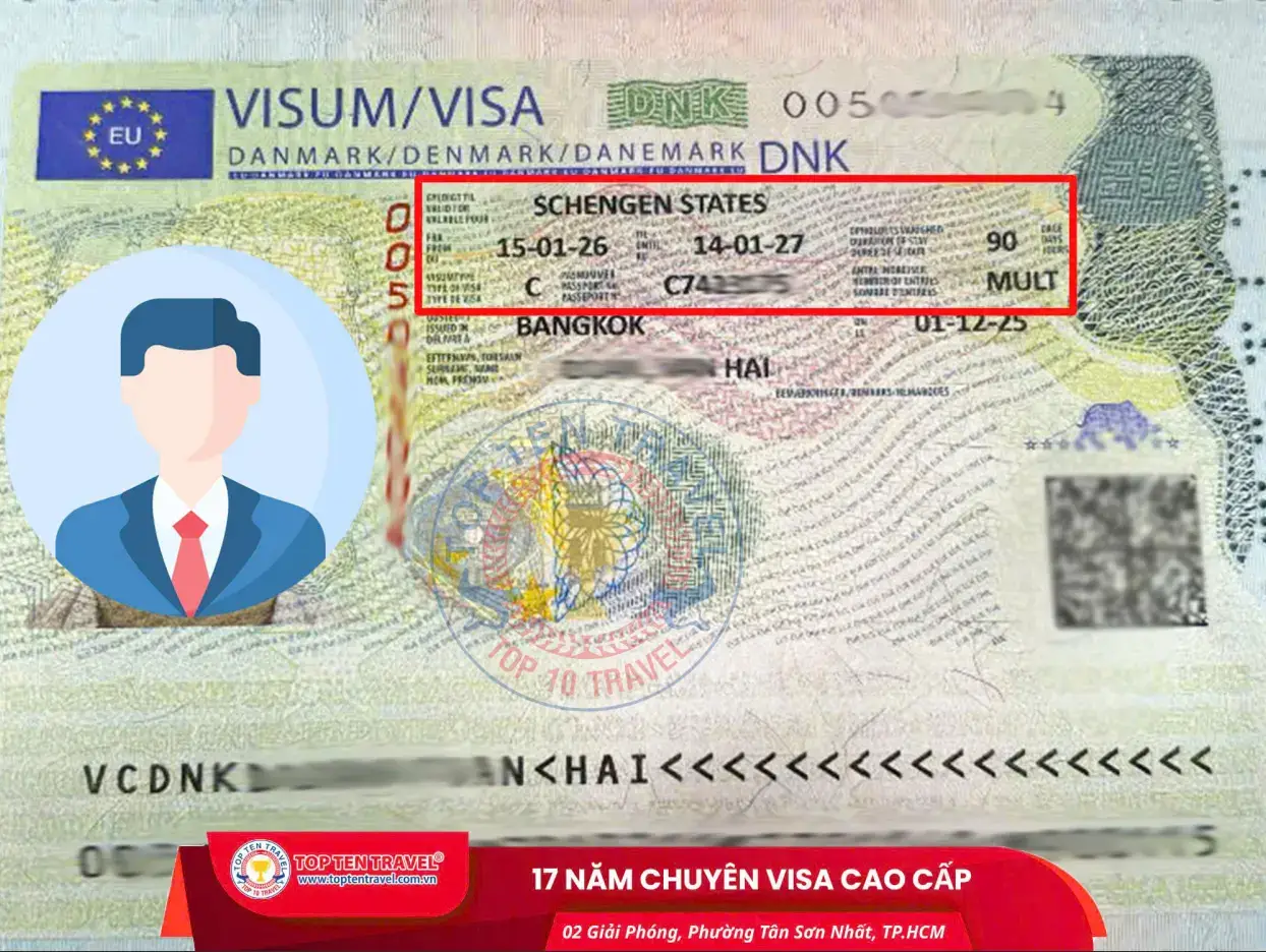 Visa Top Ten cung cấp dịch vụ visa Đan Mạch trọn gói, hỗ trợ khách hàng rà soát hồ sơ kỹ lưỡng