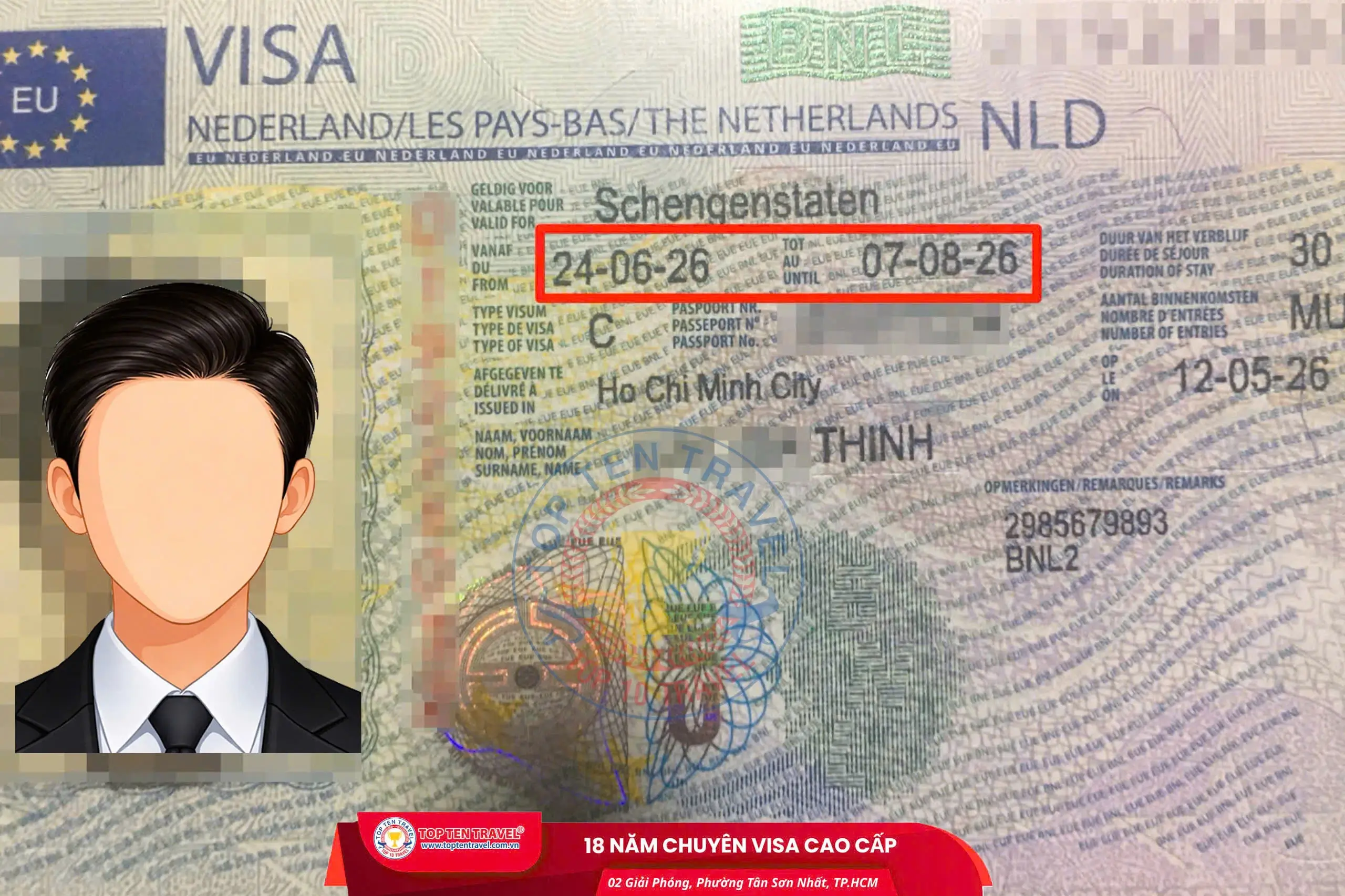 Visa Top Ten cung cấp dịch vụ visa Hà Lan chuyên nghiệp, hỗ trợ A-Z