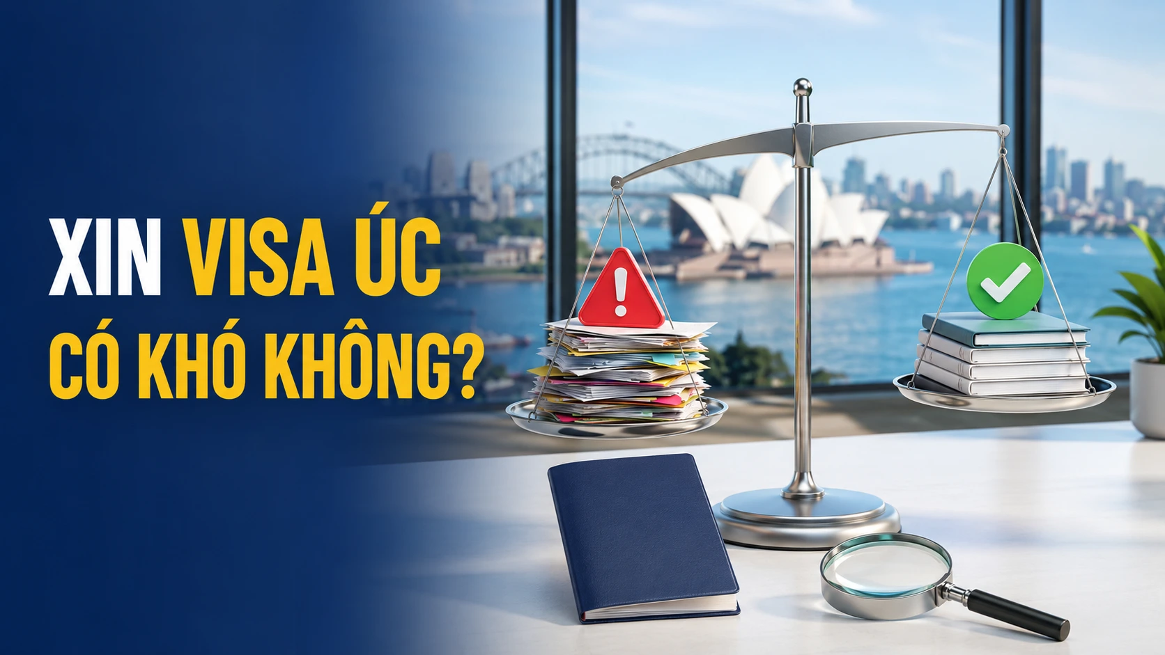 Xin visa Úc có khó không