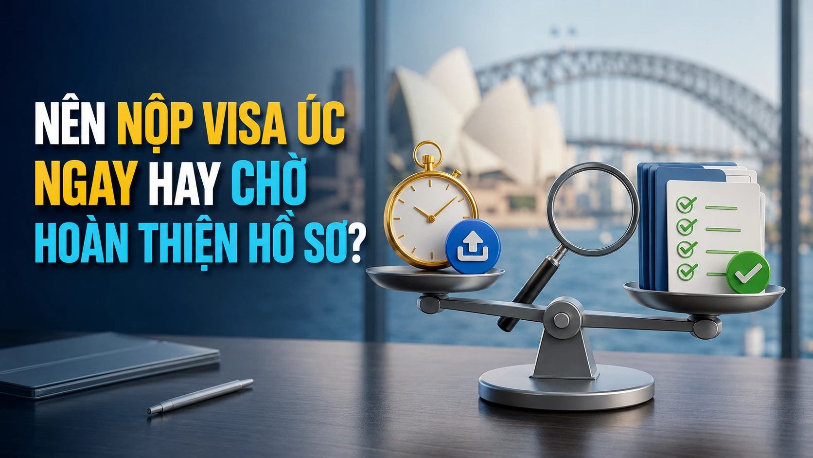 Nên nộp ngay hay chờ hoàn thiện hồ sơ