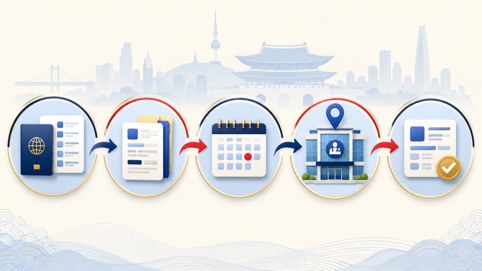Quy trình xin visa du lịch Hàn Quốc như thế nào
