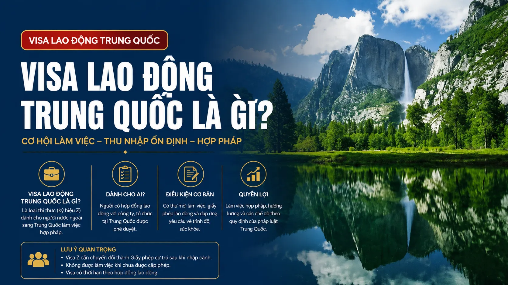 Visa lao động Trung Quốc Visa Z là gì?