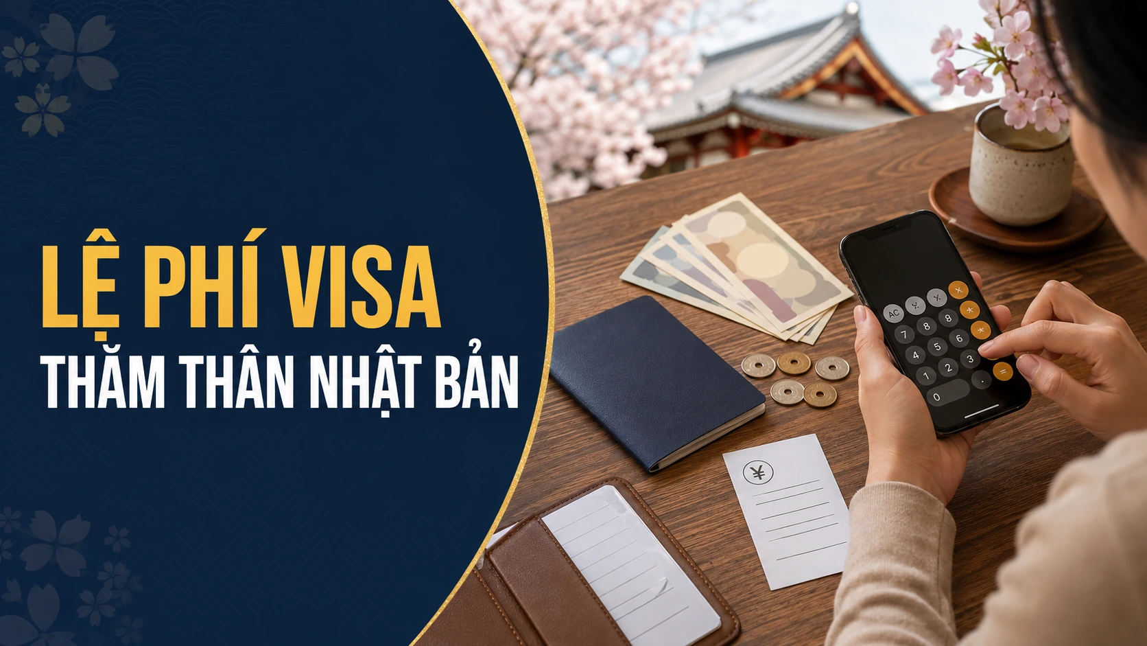 Lệ phí visa thăm thân Nhật Bản