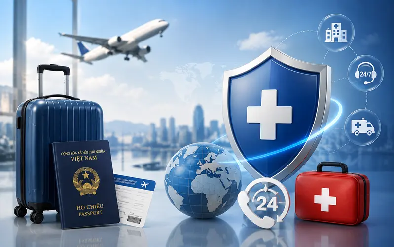 Bảo hiểm du lịch quốc tế giúp giảm rủi ro trong quá trình đi nước ngoài