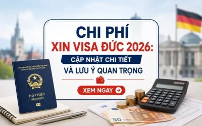 Chi phí xin visa Đức