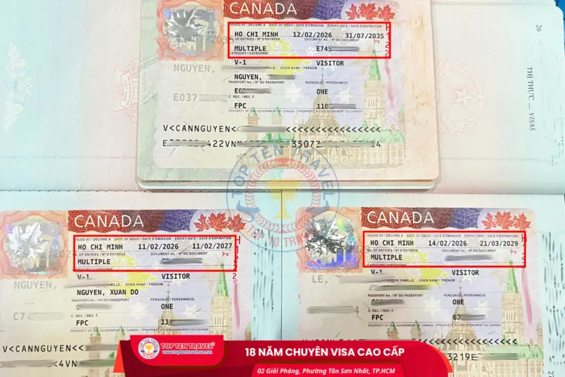 Visa Top Ten cung cấp dịch vụ visa Canada trọn gói, tối ưu thời gian