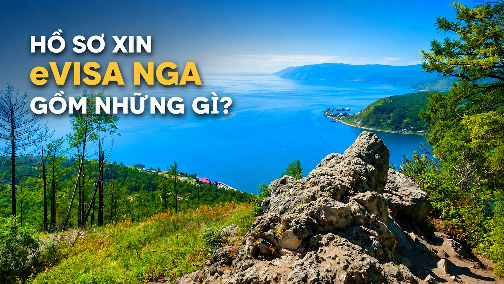 Hồ sơ xin eVisa Nga gồm những gì?