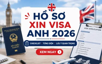 Hồ sơ xin visa Anh