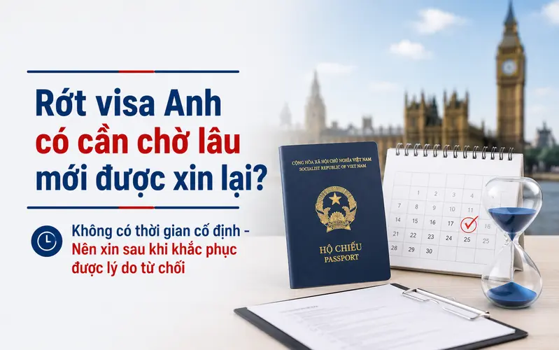 Thời điểm nên xin lại visa Anh