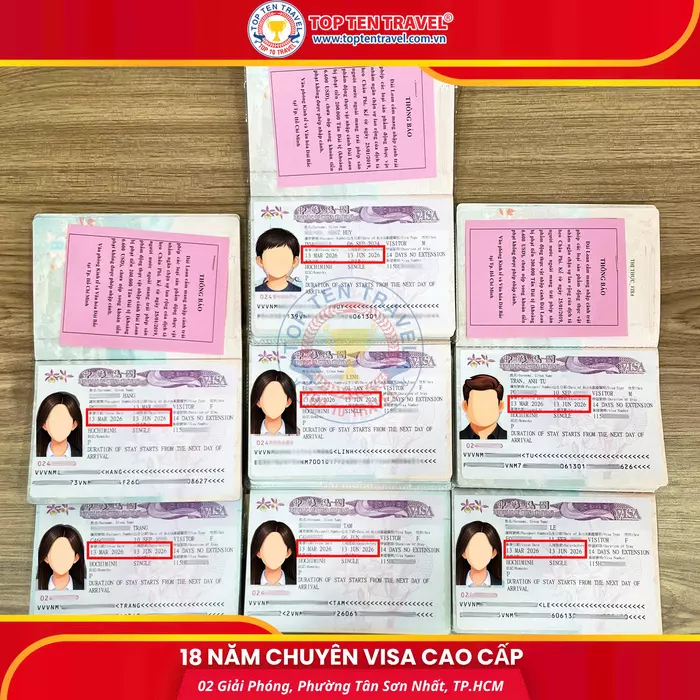 Top Ten Visa - Đơn vị cung cấp dịch vụ visa Đài Loan trọn gói, uy tín tại TP.HCM