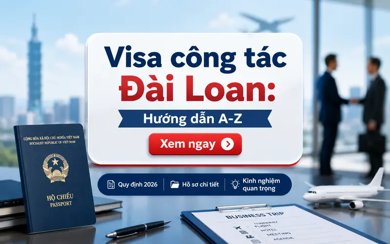 Visa công tác Đài Loan