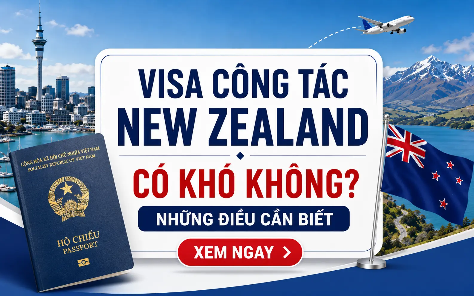 Visa công tác New Zealand