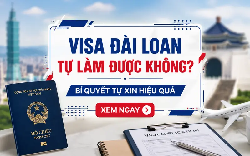 Visa Đài Loan có tự làm được không