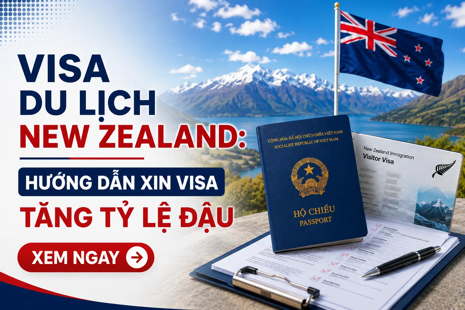 Visa du lịch New Zealand