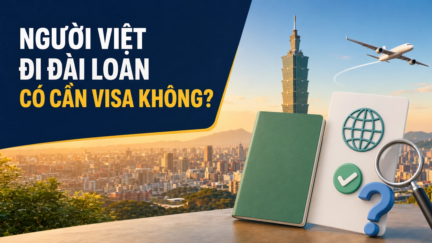 Người Việt đi Đài Loan có cần visa không