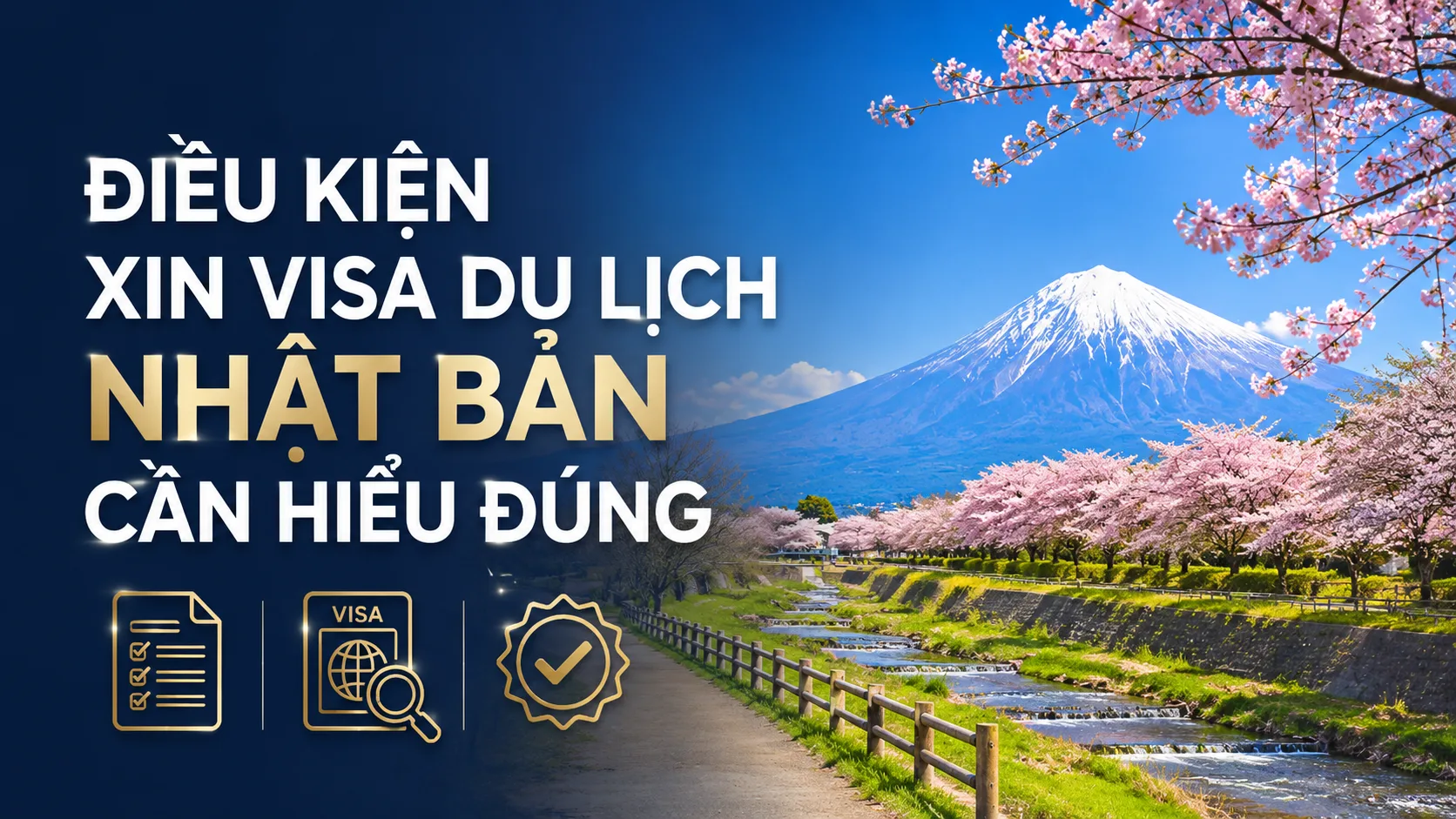 Ba điều kiện xin visa du lịch Nhật Bản cần hiểu đúng