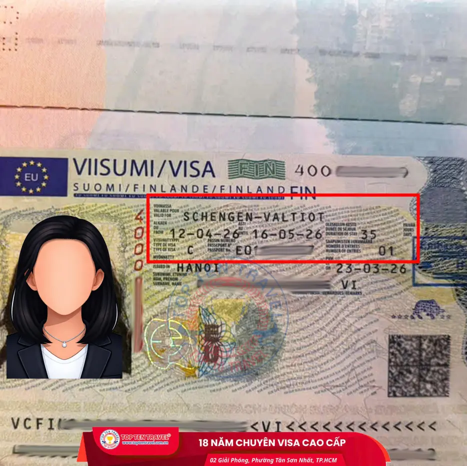 Visa Top Ten cung cấp dịch vụ visa du lịch Phần Lan trọn gói