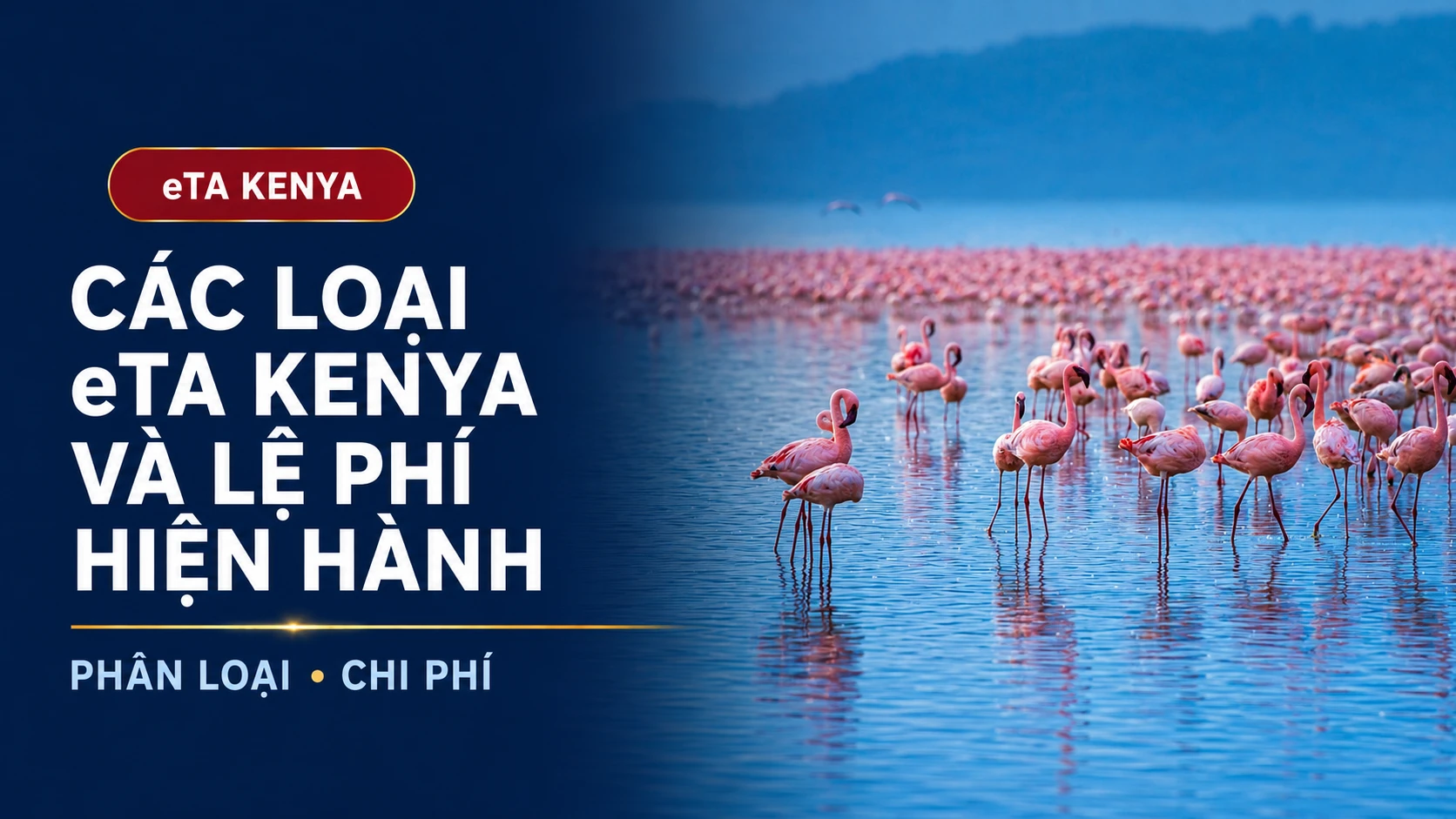 Các loại eTA Kenya và lệ phí hiện hành