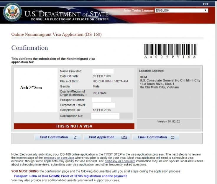 Ba lớp hồ sơ xin Visa Mỹ cần chuẩn bị