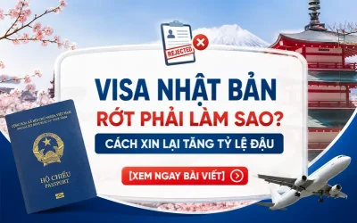 Visa Nhật Bản rớt phải làm sao?