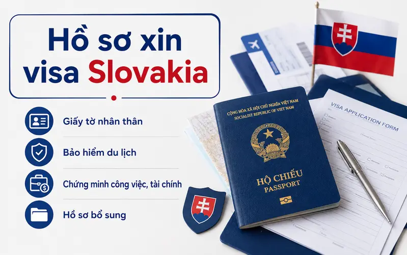 Hồ sơ xin visa Slovakia