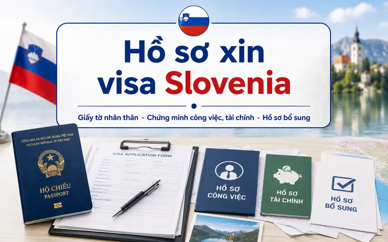 Hồ sơ cần chuẩn bị khi xin visa Slovenia