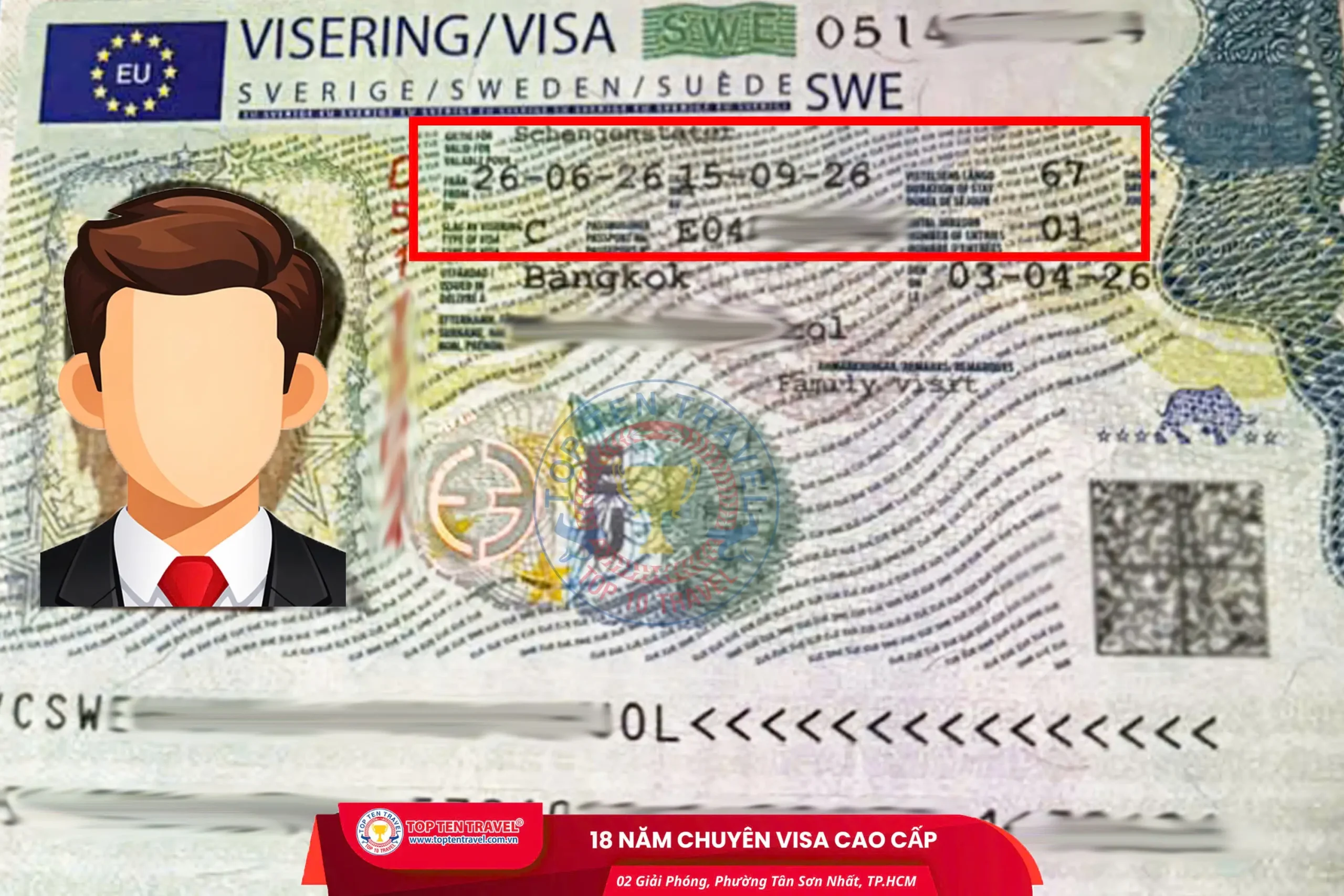 Visa Top Ten cung cấp dịch vụ visa Thụy Điển trọn gói, uy tín