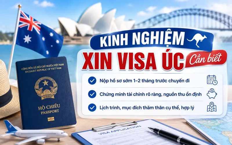 Những lưu ý khi xin visa thăm thân Úc giúp tối ưu tỷ lệ đậu