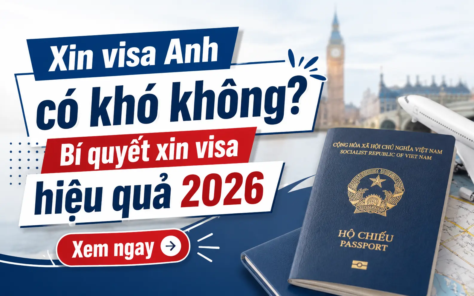 Xin visa Anh có khó không